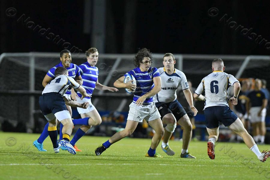 Wheaton Men\'s Rugby vs Mass Maritime.  Photo by Keith Nordstrom